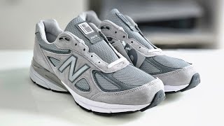 New Balance 990v4 Grey U990GR4 unboxing