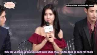 [Vietsub] Kim So Eun 김소은 press conference Scholar Who Walks The Night
