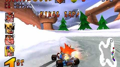 Crash Team Racing Walkthrough Part 41 - Blizzard Bluff [CTR Token]