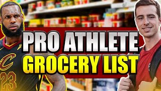 EASY Athlete Grocery Shopping Strategy | Basketball Nutrition Tips