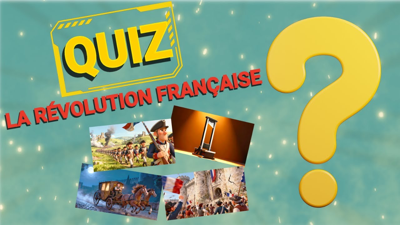 Connais-tu vraiment la révolution française ? 👑🔥 Teste ta culture avec ce quiz de 20 questions ✅🧠