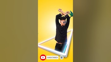 3d Protait Dp Editing PicsArt Tutorial || Picsart dp Editing Tutorial #short #viral #tech silver 🔥🔥