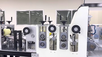 mask machine high speed KF94 3D 마스크기계 국내개발 국산제작 Korean mask machine KF94 mask line 독일협력 마스크자동화 마스크장비