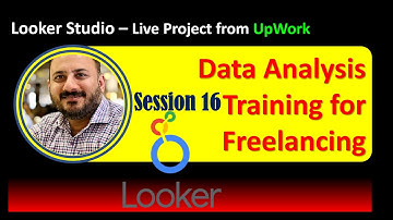 Session 16: Data Analytics training for freelancing (Looker Studio)-Live Project UpWork @W3Skillset