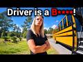 Karen Confronts Bus Driver Gets Arrested