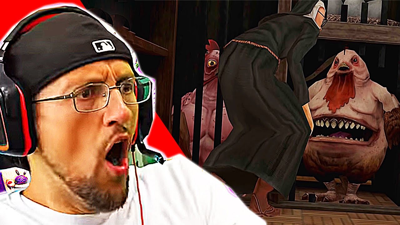 FGTeeV play Evil Nun 2: Origins! thinknoodles game trailer escape apk download - full gameplay