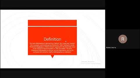 Introduction to Bibliometrics-Part 1