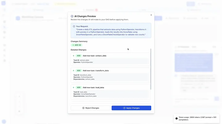 DagForge | Build Apache Airflow DAGs in Minutes, Not Weeks | AI-Powered DAG Builder Demo