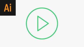 Design a Play Icon Illustrator Tutorial