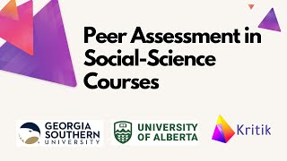 Faculty-Led Session on Peer Assessment for Social-Science Courses | Kritik Workshop screenshot 3