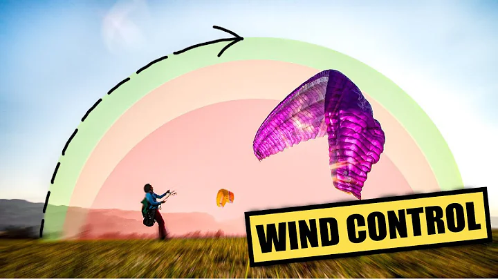 Paragliding tutorial Strong wind control POWER ZONE?! Ground handling tips