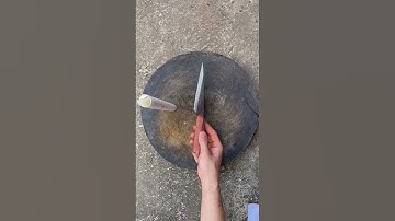 Tôi rèn con dao lọc thịt heo chuôi ốp gỗ Cẩm chỉ chất thép bằng hạt bi tàu ngầm sắc bén vô cùng