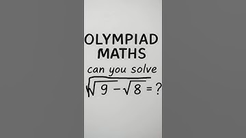 can you solve  it maths Olympiad problem #complexmaths #maths #matholympiad #short