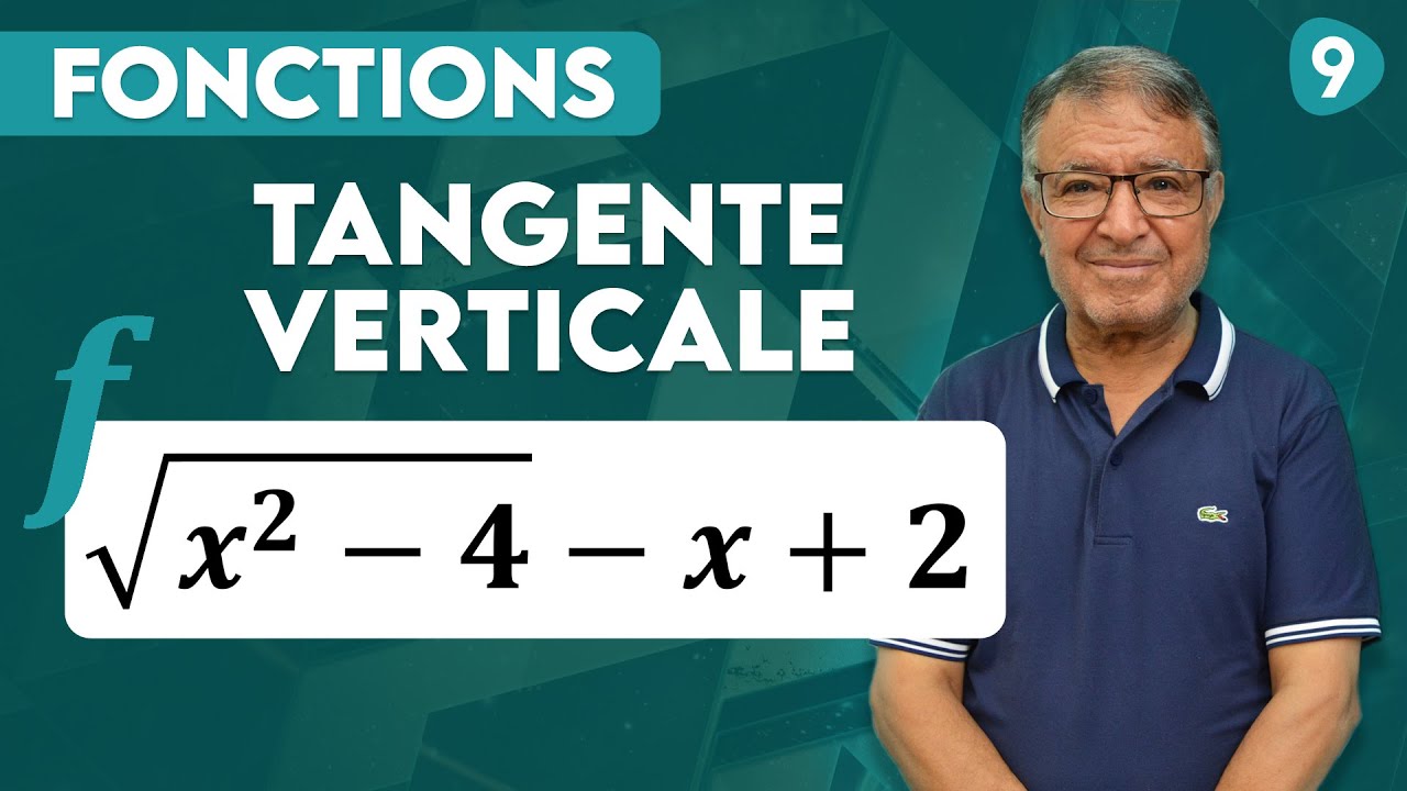 Tangente verticale à une courbe (Demi-tangente)  - Fonctions