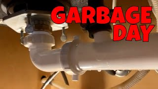 HOW TO REMOVE OLD GARBAGE DISPOSAL AND REPLUMB BACK YOUR KITCHEN DRAIN