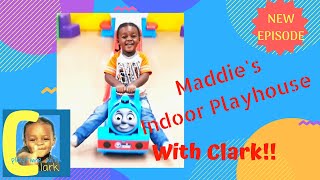 Playtime with Clark at Maddie's Indoor Playhouse in Los Angeles, California