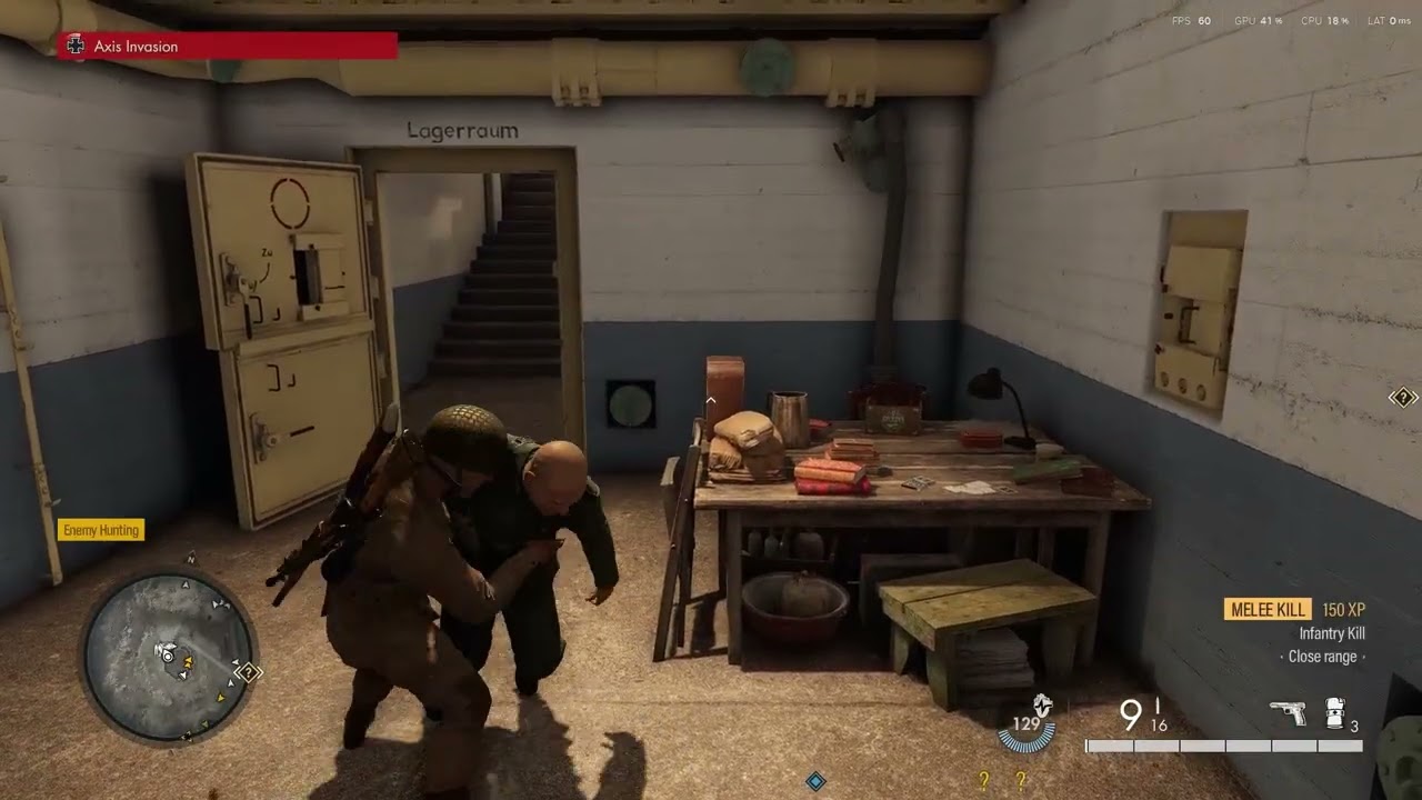 Axis-Invader meets tank rifle