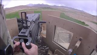 Firefight, Mounted Patrol, Jaghatu, Wardak Afghanistan, June 2012