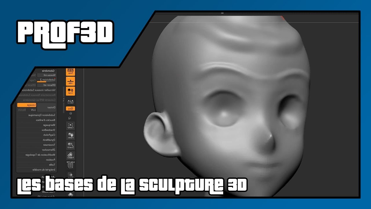 fixing 3d sculpture in zbrush