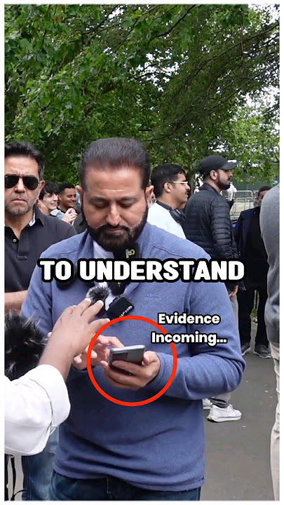 Christian Gets Scared When Muslim Did This | Abbas | Speakers Corner