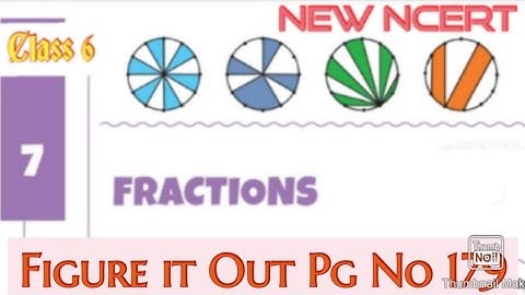 Fractions (Chapter 7) : Figure it out Page No 179 (Maths | Ganita Prakash) | Class  6 | NCERT CBSE