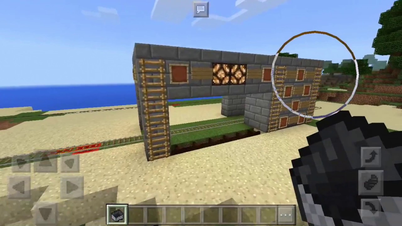 Minecraft Cara Membuat Lampu Dan Palang Kereta Otomatis YouTube