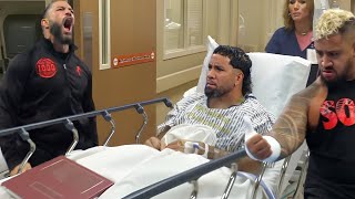 Jey Uso Crying in Hospital After Roman Reigns & Solo Sikoa Attack WWE Smackdown 2023 Highlights