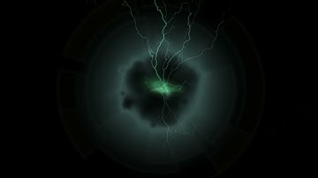 2K Video (5 min) interlock - with electricity - animated background