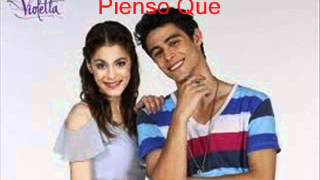 violetta en mi mundo con testo