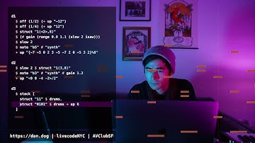 Dan Gorelick | Longest Night TidalCycles performance – Piano Phase