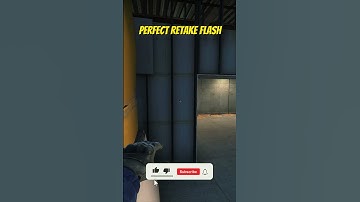 PERFECT RETAKE FLASH #shorts #csgo