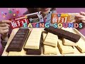 【EATING SOUNDS】板チョコアイスチョコレート//塩キャラメル!!ICE CREAM CHOCOLATE//SALT CARAMEL!!