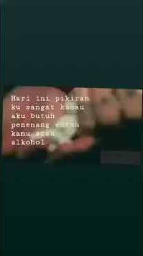 Story Wa 30 dtk pemabuk