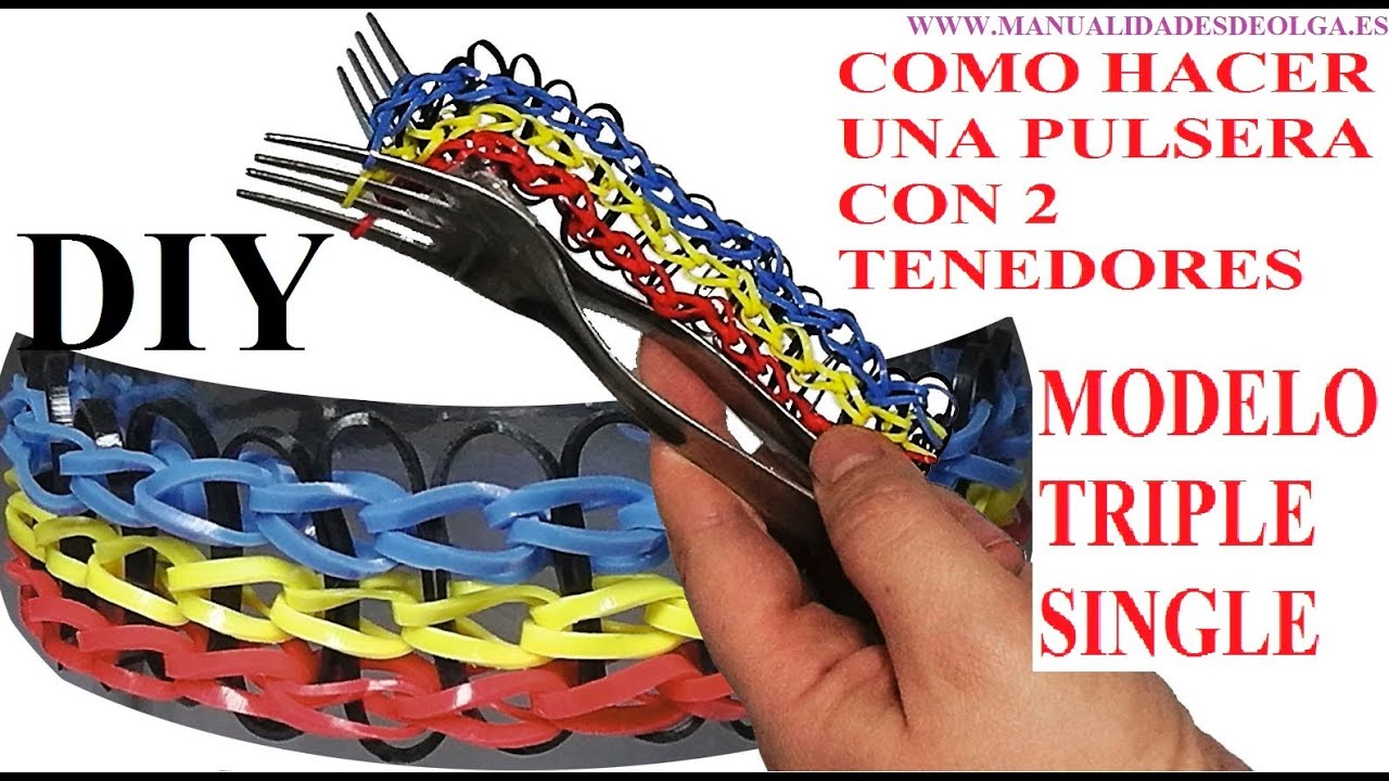 Hacer pulseras goma