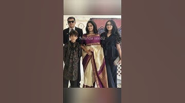 Ajith and his family #PadmabhushanAjithKumar #AjithKumar  #Shalini#Anoushka #Aadvik