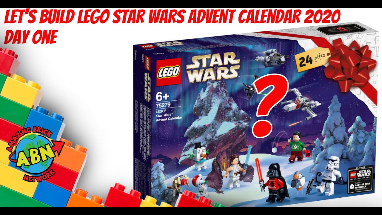 Let's Build LEGO Star Wars Advent Calendar 2020 Day 1