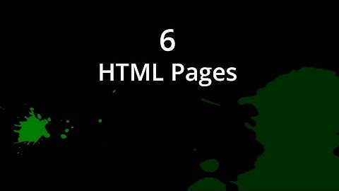 6. Creation of HTML pages with Zoho Creator