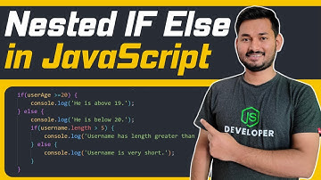 Nested IF ELSE Statement in JavaScript | The Complete JavaScript Course | Ep.14