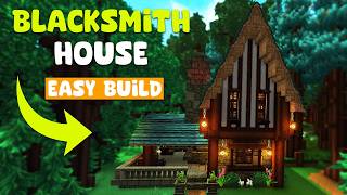 HYTALE | 🌿 How to Build a Blacksmith House ⚒️