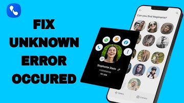 How To Fix And Solve Unknown Error Occured On Eyecon App | Final Solution