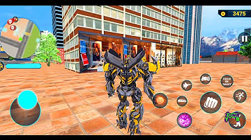 Barricade Decepticon Transformers Jet Robot Car Game 2020 - Android Gameplay