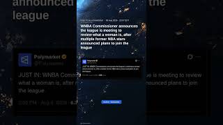 WNBA Commissioner announces the league is meeting to review what a woman is, after multiple ...