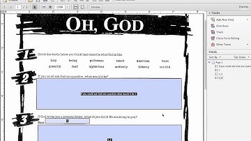 Creating Interactive PDFs using Acrobat X