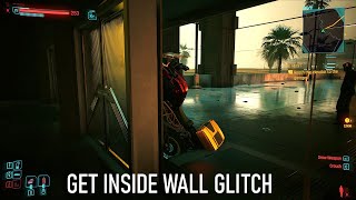 Motorcycle Wall Glitch in Cyberpunk 2077