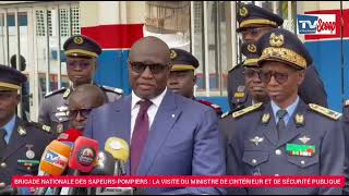 À la caserne Malick Sy, Mouhamadou Makhtar Cissé salue la montée en puissance des sapeurs-pompiers