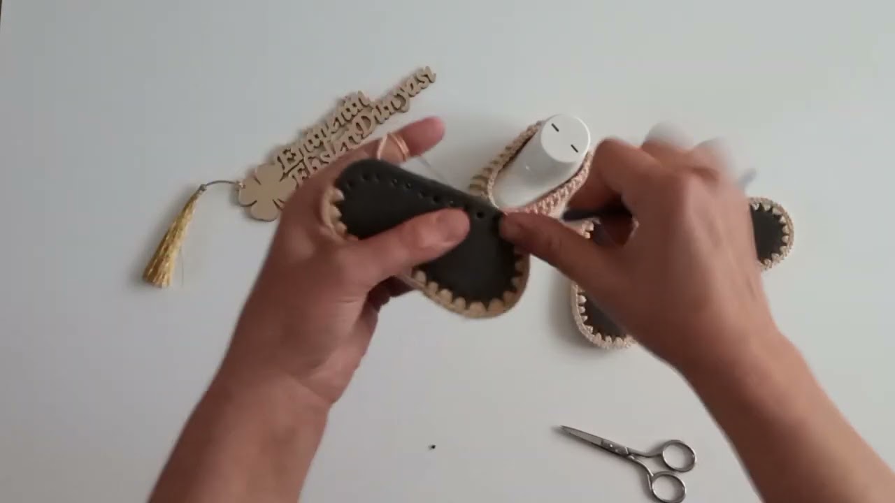 #enkolay 15-16 Numara Bebek Taban tıklaması👶baby booties making/@emine_elisleri#crochet #knitting