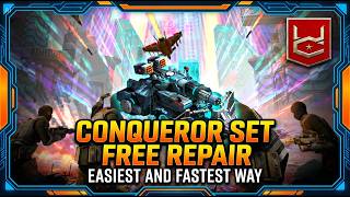 WAR COMMANDER | SECTOR BREACH CONQUEROR SET FREE REPAIR EASIEST & FASTEST WAY | KT TEAM
