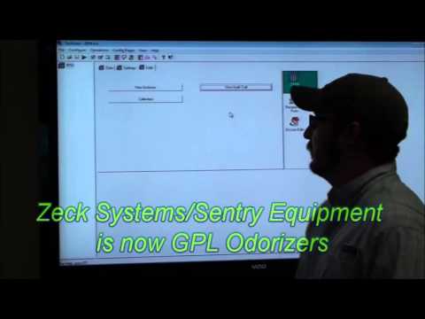 Logs Tab Page in TechView | GPL Z9000 Natural Gas Odorizer