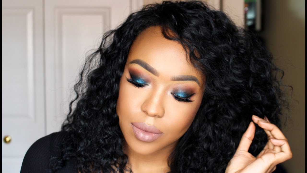 Teal Eyes & Greige/Purple Lips Tutorial