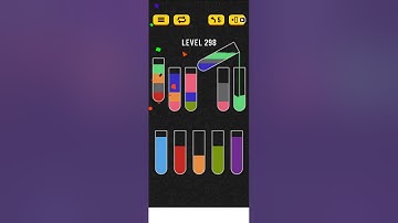 Water sort puzzle level 298